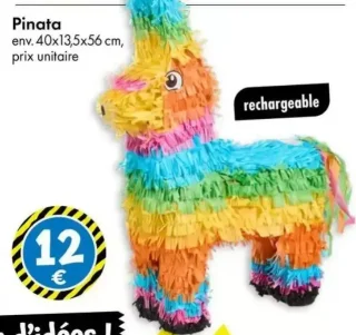 Pinata rechargeable TEDi
