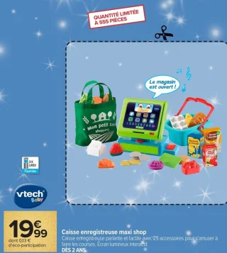 Caisse enregistreuse maxi shop vtech Baby