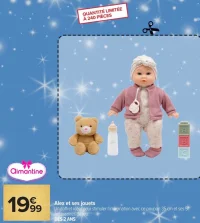 Poupon Alex et ses jouets Aimantine