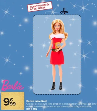 Barbie mère Noël