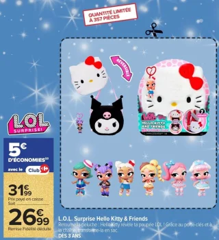 Poupée L.O.L. Surprise Hello Kitty & Friends