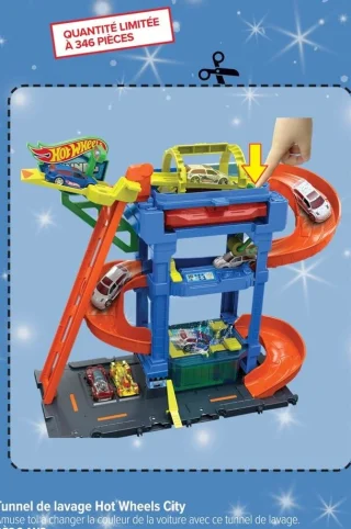 Tunnel de lavage Hot Wheels City