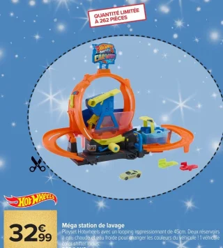 Méga station de lavage Hot Wheels