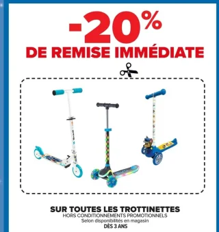 Toutes les trottinettes