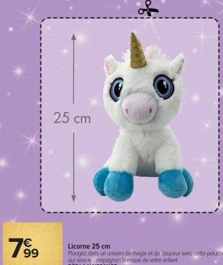 Licorne 25 cm