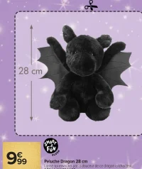 Peluche Dragon 28 cm Smart & Fun Plush