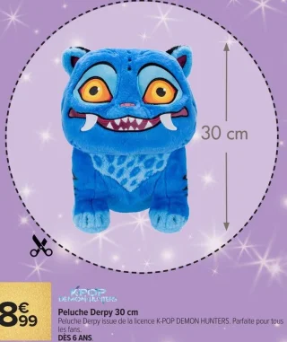 Peluche Derpy K-POP DEMON HUNTERS 30 cm