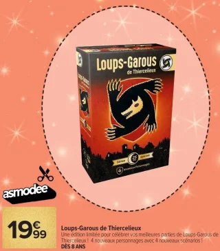 Jeu de société Loups-Garous de Thiercelieux Asmodee