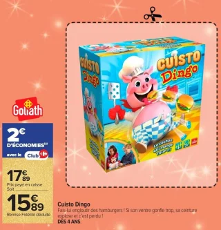 Jeu de société Cuisto Dingo Goliath