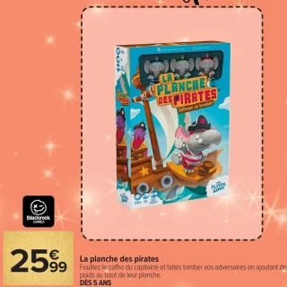 Jeu de société La planche des pirates Blackrock Games