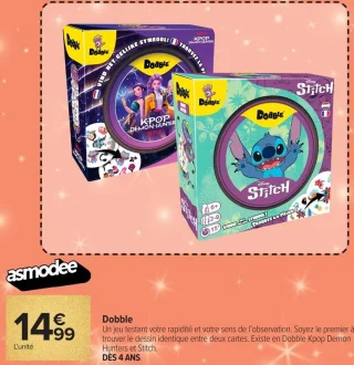 Jeu de cartes Dobble Asmodee