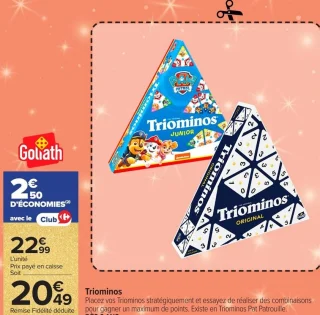 Jeu de société Triominos Goliath