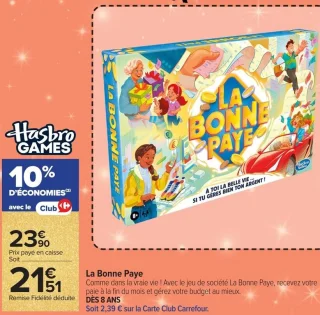 Jeu de société La Bonne Paye Hasbro Games