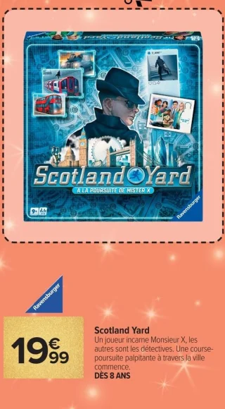 Jeu de société Scotland Yard Ravensburger