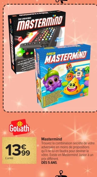 Jeu de société Mastermind Goliath