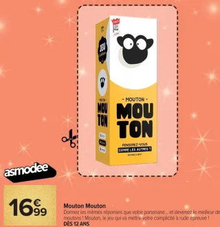 Jeu de société Mouton Mouton Asmodee