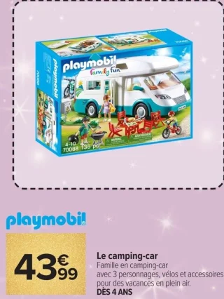 Playmobil Family Fun Le camping-car