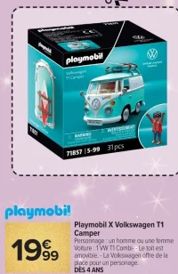 Playmobil X Volkswagen T1 Camper