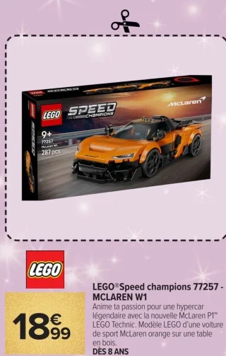 LEGO®Speed champions 77257 - MCLAREN W1