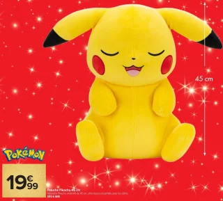 Peluche Pikachu 45 cm Pokémon