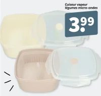 Cuiseur vapeur légumes micro-ondes