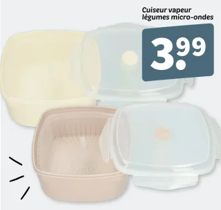 Cuiseur vapeur légumes micro-ondes