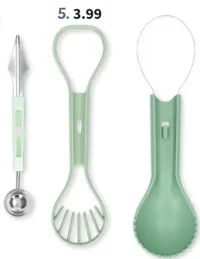 Ustensiles de cuisine lot de 3