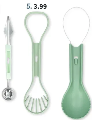 Ustensiles de cuisine lot de 3