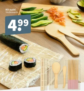 Kit sushi 14 éléments