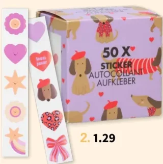 Rouleau autocollants Wibra