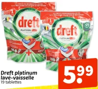 Dreft platinum lave-vaisselle