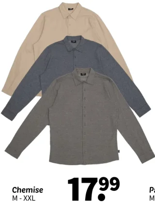 Chemise M - XXL