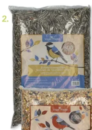 Vogel Plezier Graines de tournesol 800 g