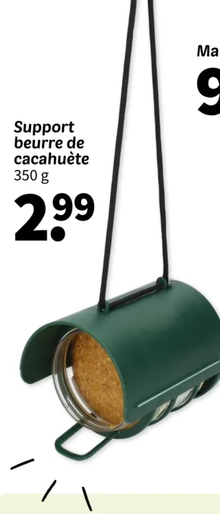 Support beurre de cacahuète 350 g