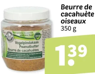 Beurre de cacahuète oiseaux 350 g