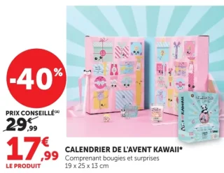 Calendrier de l'Avent Kawaii