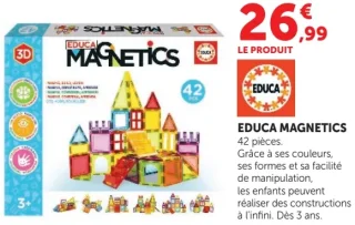 Educa Magnetics 42 pièces