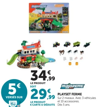 Playset ferme Majorette