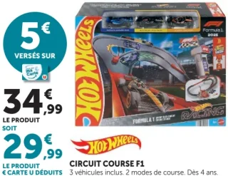 Circuit course F1 Hot Wheels
