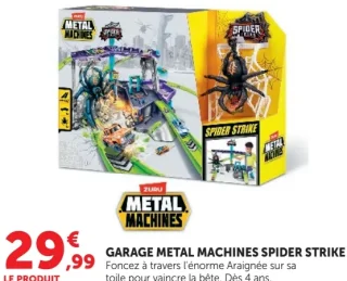 Garage Metal Machines Spider Strike