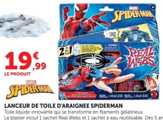 Lanceur de toile d'araignée Spider-Man Marvel
