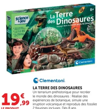 La terre des dinosaures Clementoni
