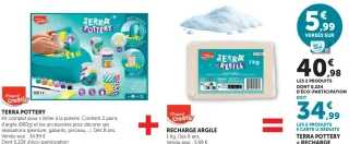 Maped Creativ Terra Pottery + Recharge argile