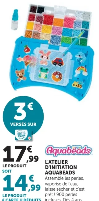 Aquabeads L'atelier d'initiation