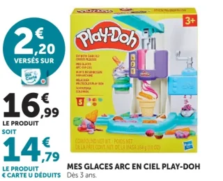Play-Doh Mes glaces arc en ciel