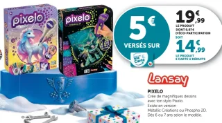 Coffret de dessin Lansay Pixelo