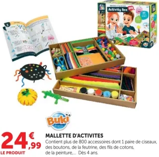 Buki Mallette d'activités