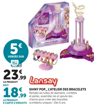 SHINY POP_ L'ATELIER DES BRACELETS Lansay
