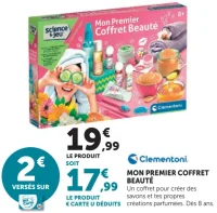 MON PREMIER COFFRET BEAUTÉ Clementoni Science & Jeu