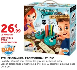 Buki France Atelier Gravure- Professional Studio